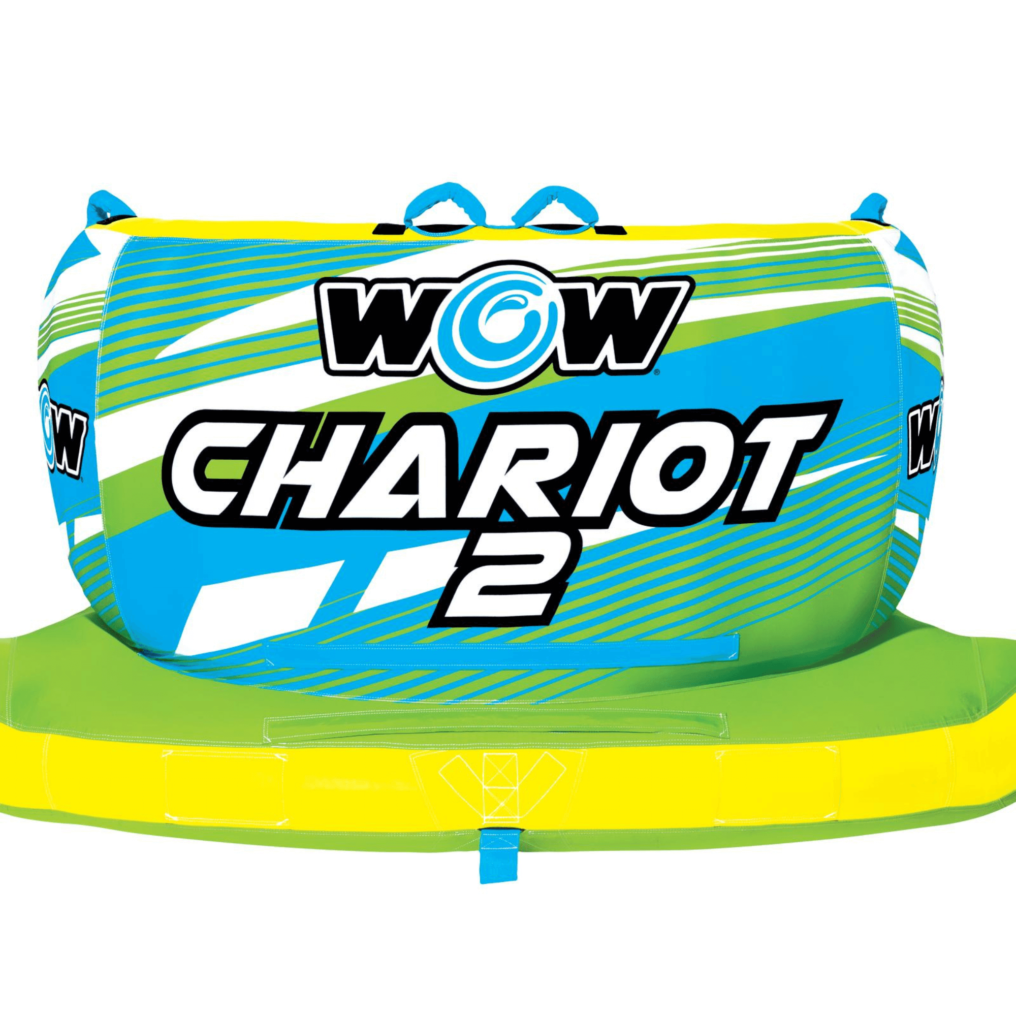 WOW Watersports Chariot 2-Person Towable w Front and Back Tow Points