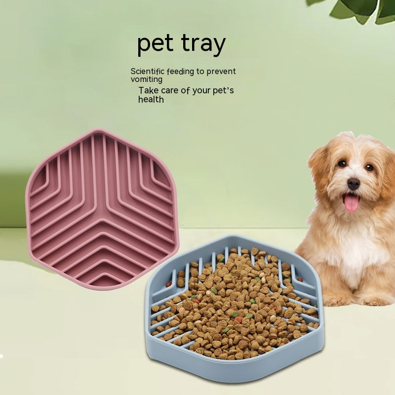 Pet Anti-choke Slow Food Silicone Licking Pad