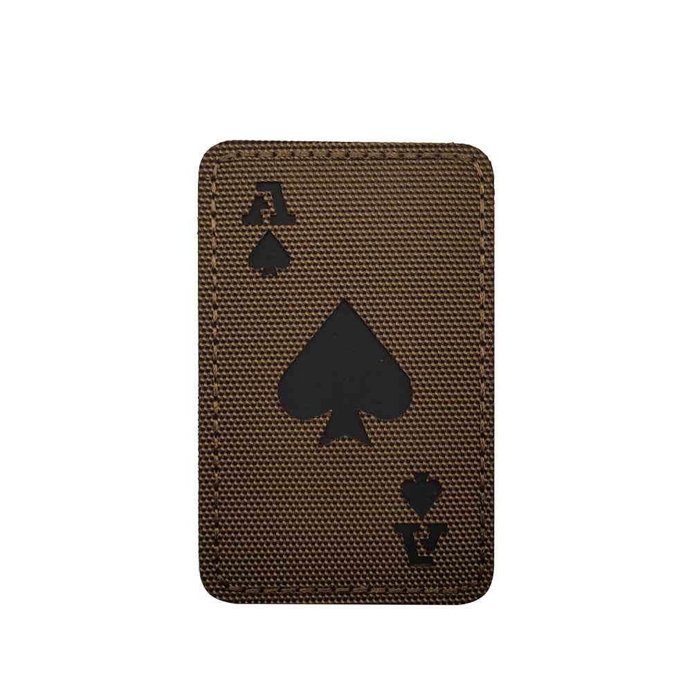 Outdoor Tactical Spade - Luminous Camouflage Velcro Tool for Ultimate Adventure