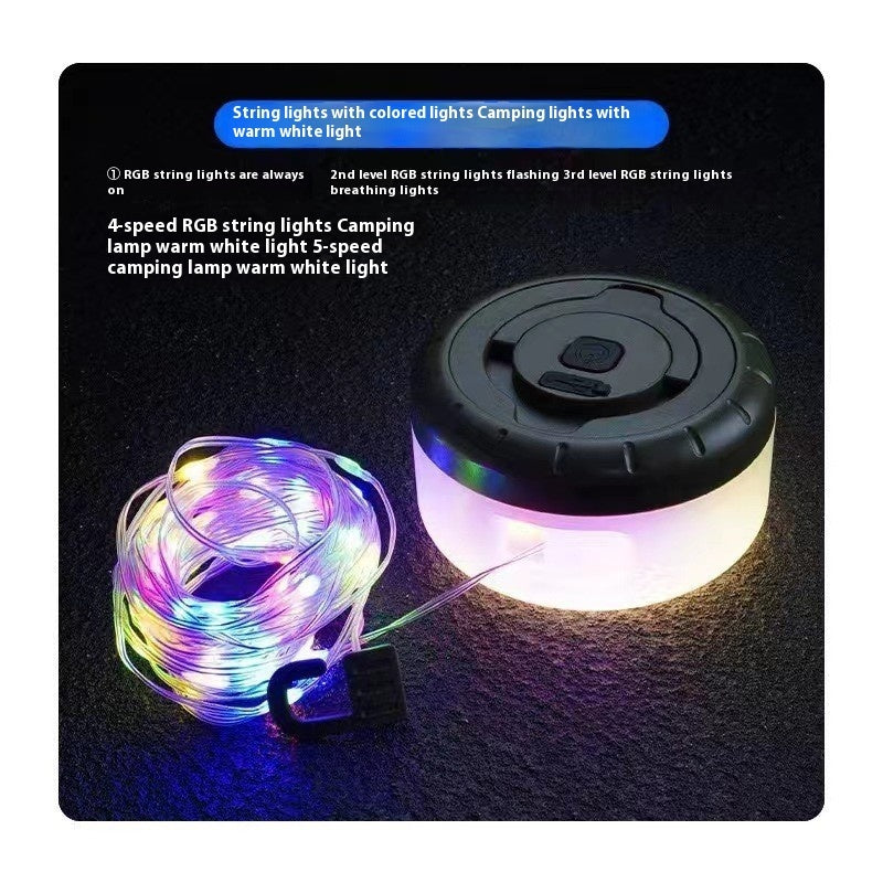 Multifunctional Camping Lantern - Bright, Versatile Light for Outdoor Adventures