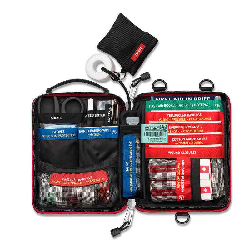 Survival First Aid Kit for Emergency Preparedness and Outdoor Adventures