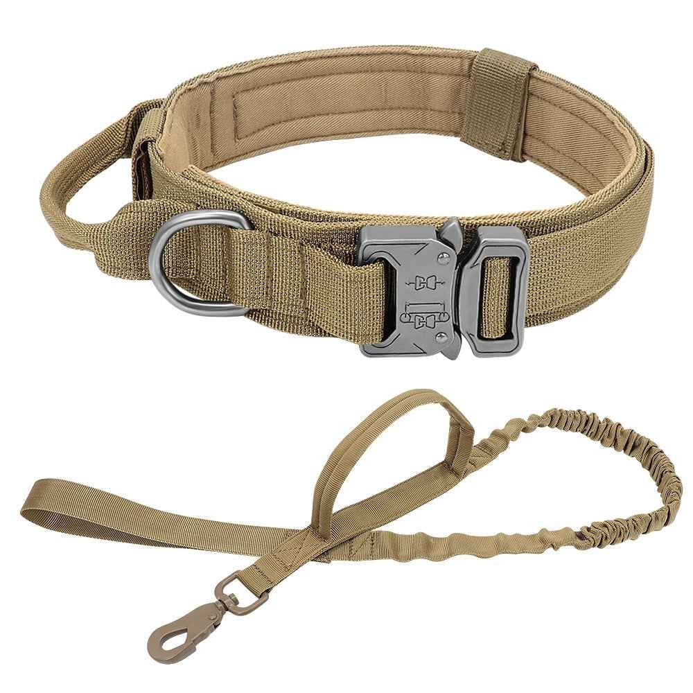 Military Tactical Dog Collar & Leash for Ultimate Control and Comfort