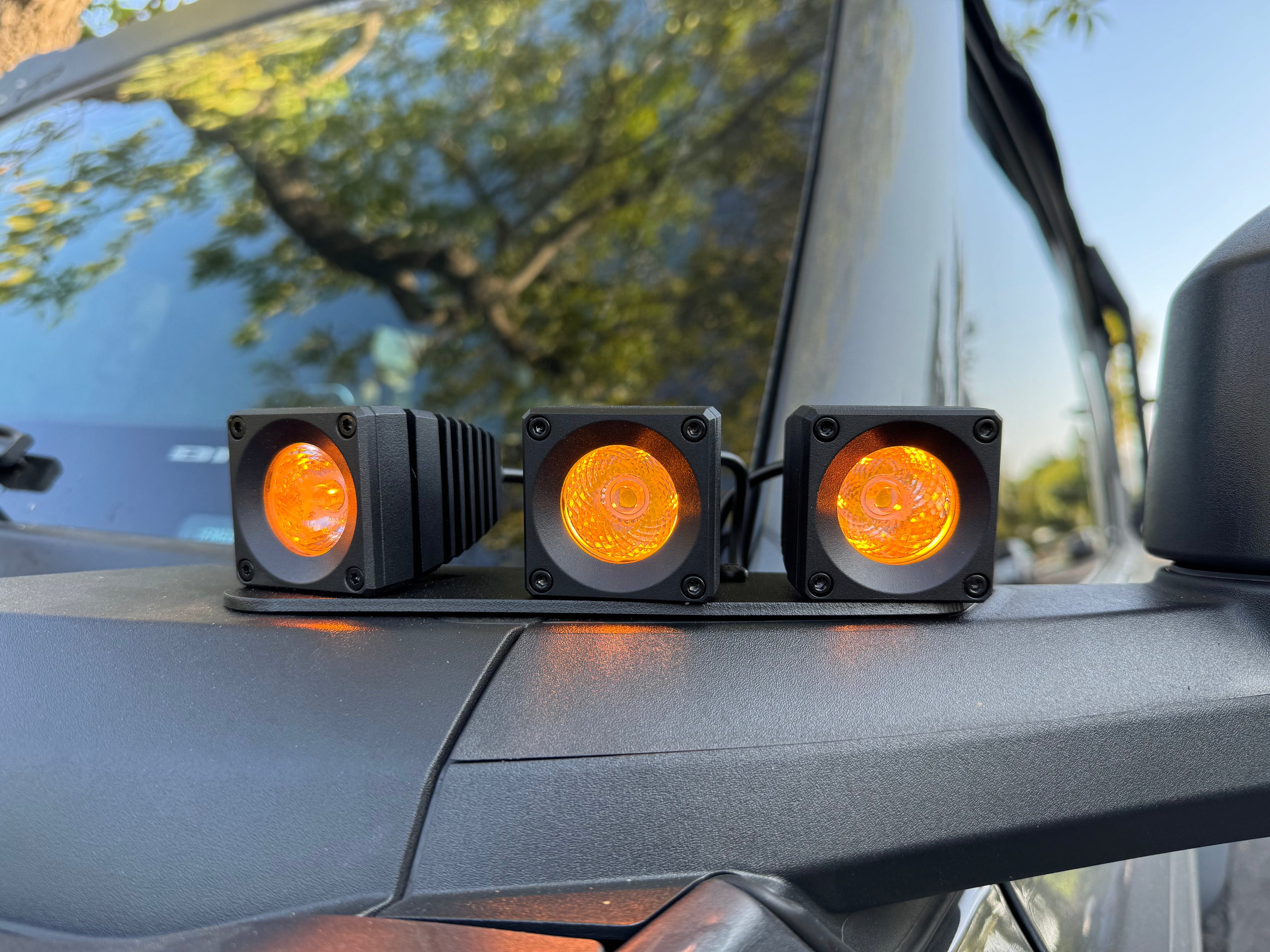 2021+ Ford Bronco Boomerang Ditch Lights