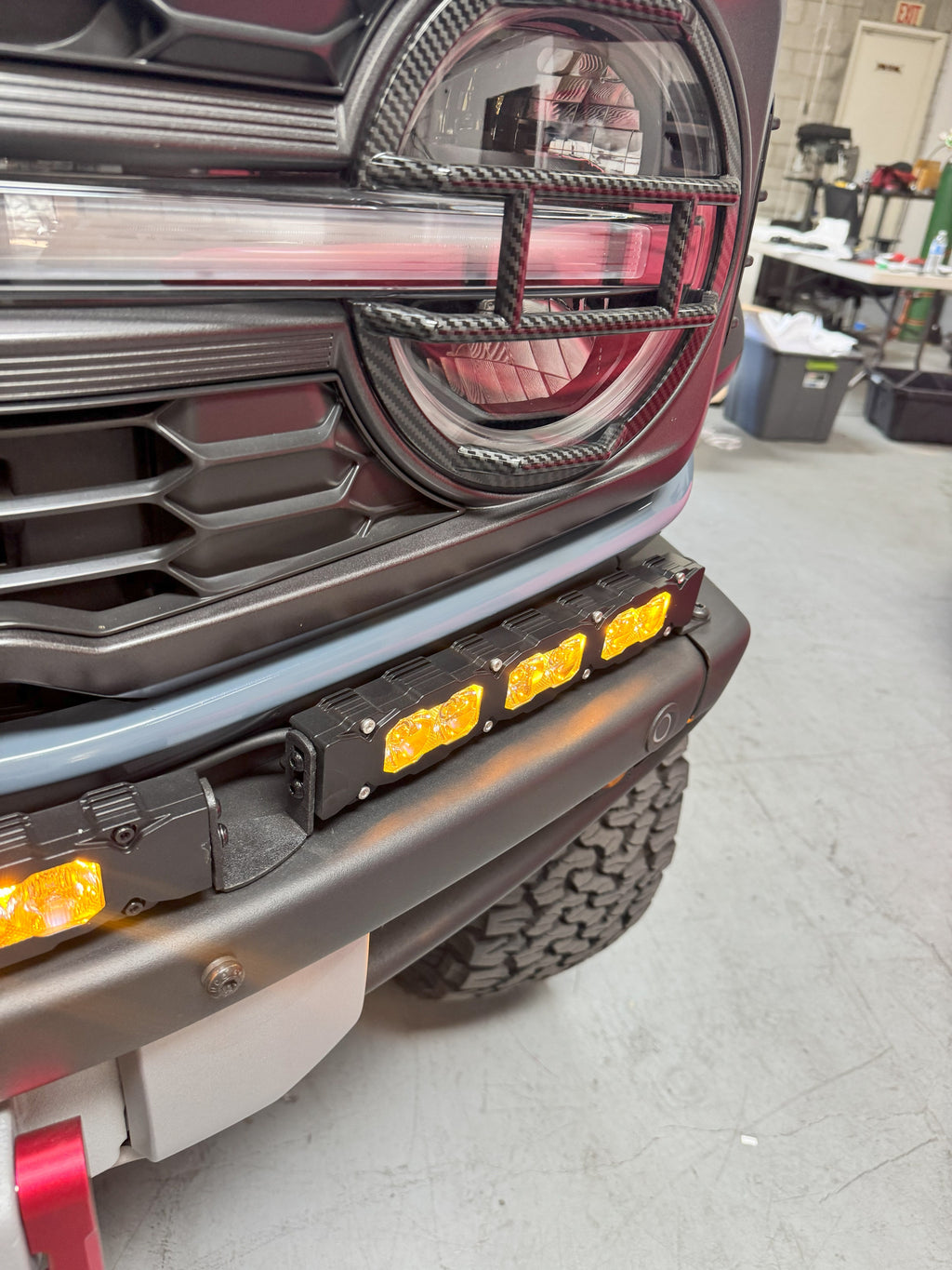 Ford Bronco Raptor Light Bar Extension for 2021+