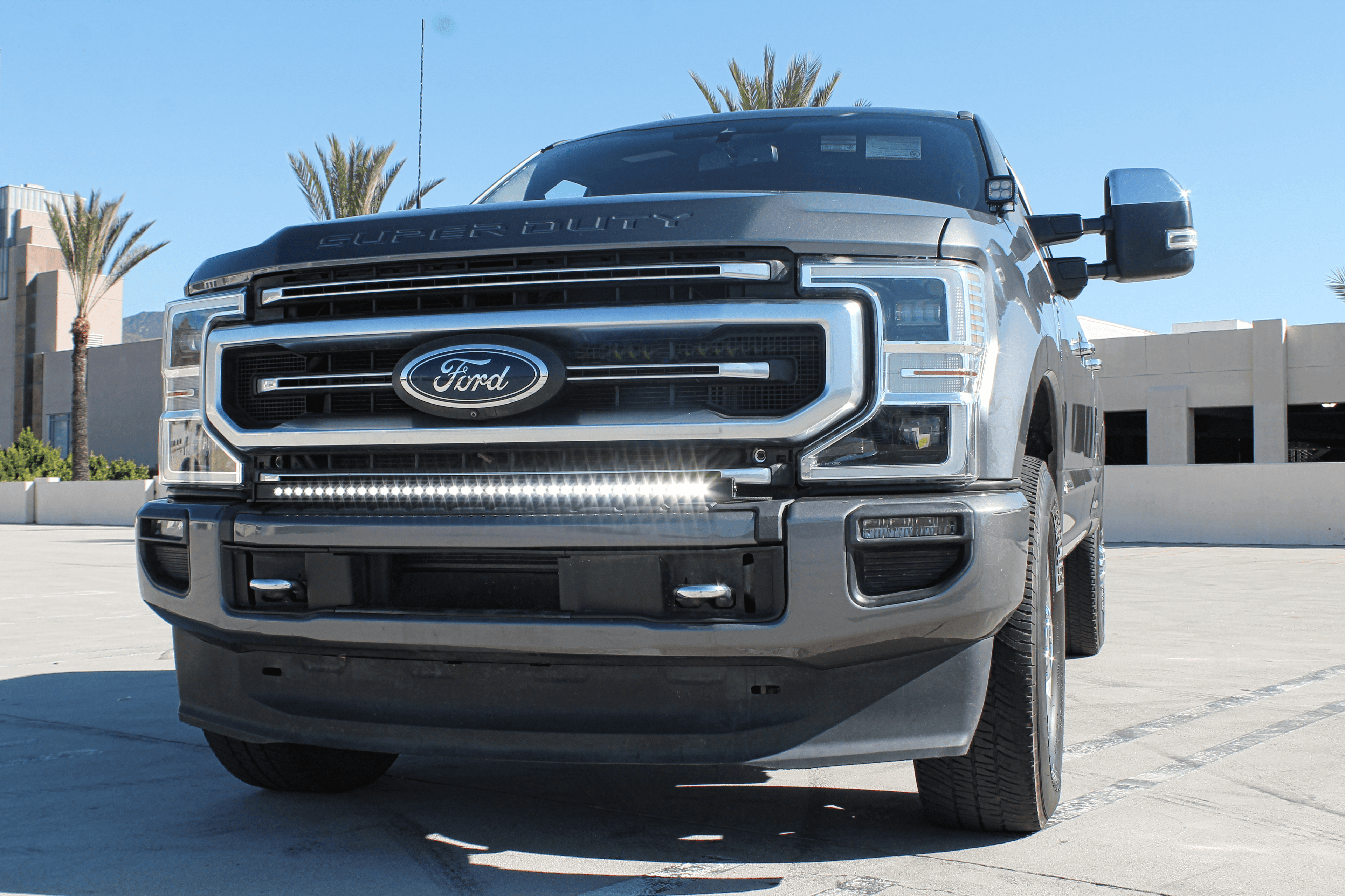 Ford Super Duty light bar 2020-2022 F250/F350/F450 40in Light Bar - Slim