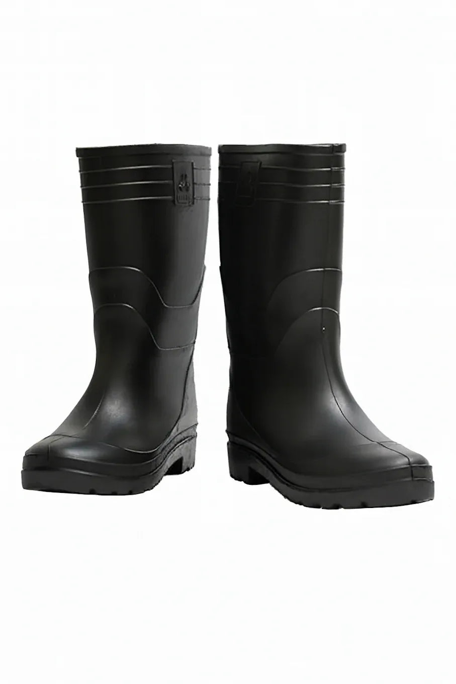 Heavy-Duty Black Waterproof Safety Boots