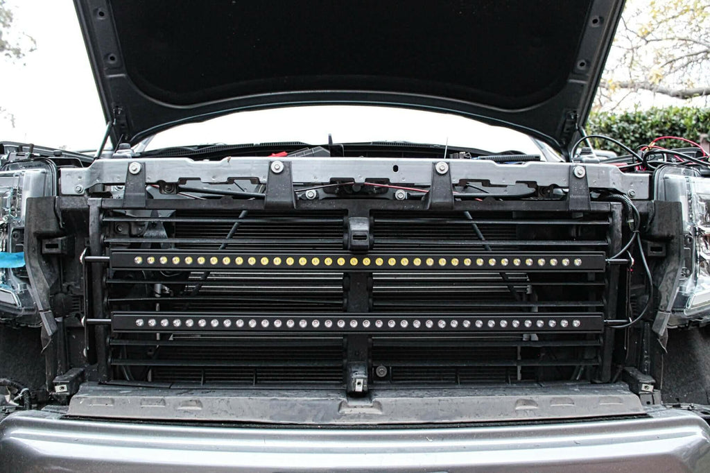2019+ GMC Sierra 1500 Dual 40s Light Bars - SLIM