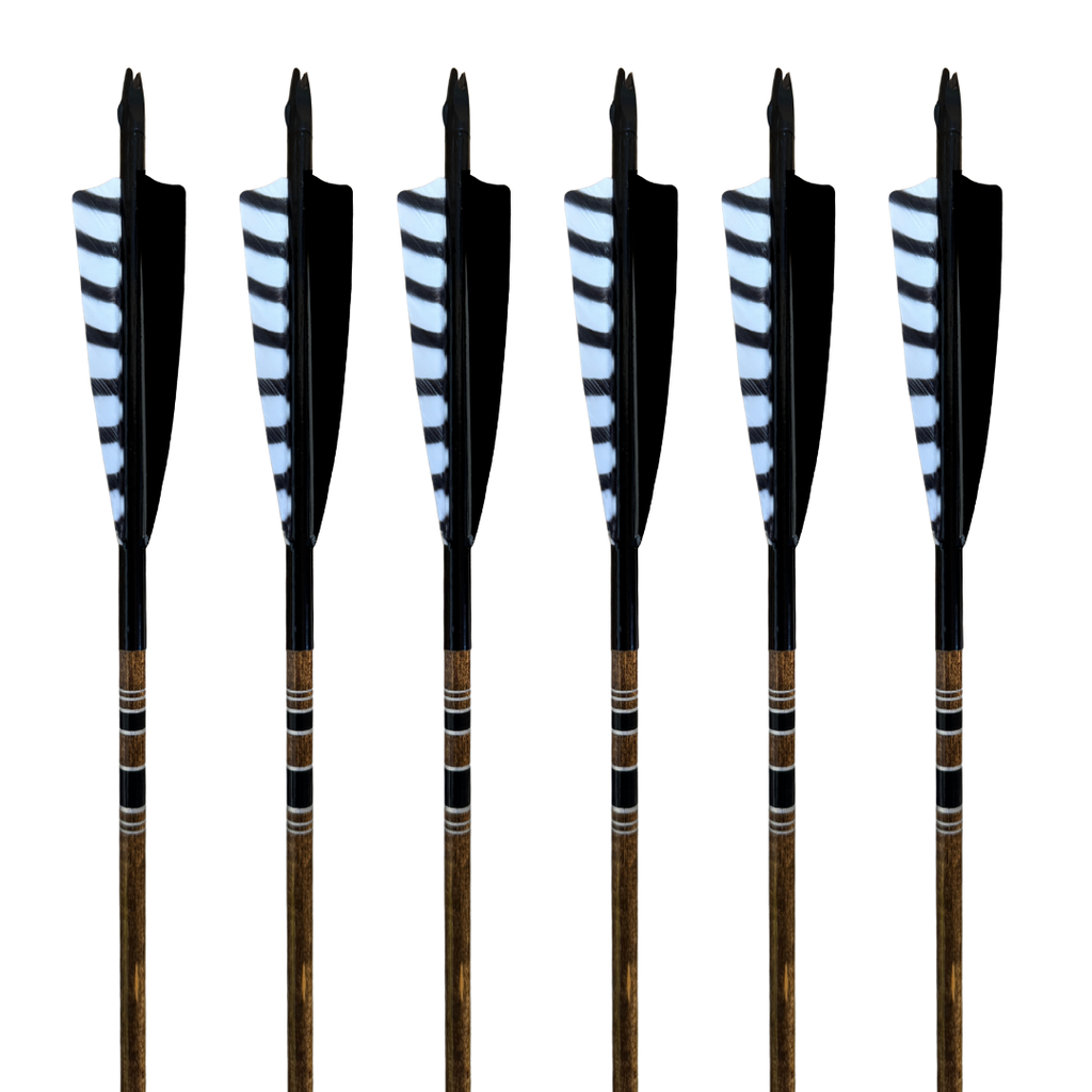 King Arrows - Traditional Arrows - Black Jack