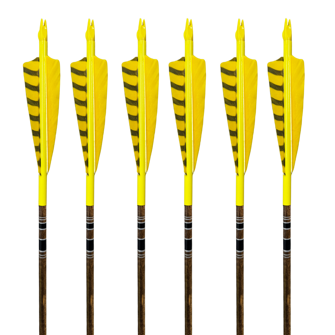 King Arrows - Traditional Arrows - Yellow