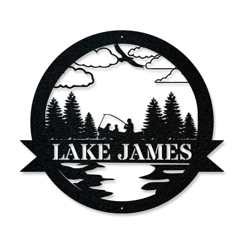 Great Outdoor Fishing Boat Monogram