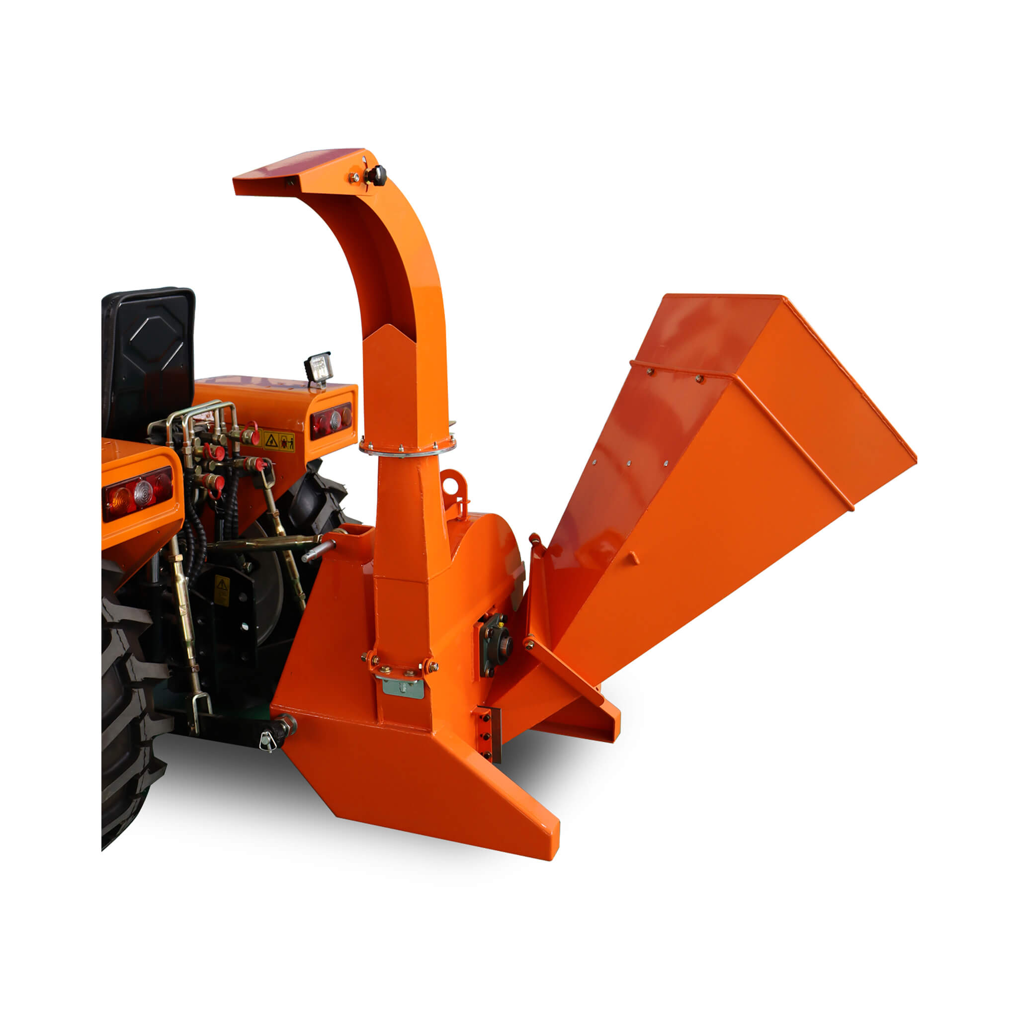 Heavy-Duty 4-Inch PTO Wood Chipper Shredder Attachment For Tractors (SAK36084)