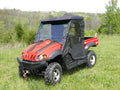 HiSun 500/700 - 2 Pc Scratch-Resistant Windshield w/Clamp and Vent Options