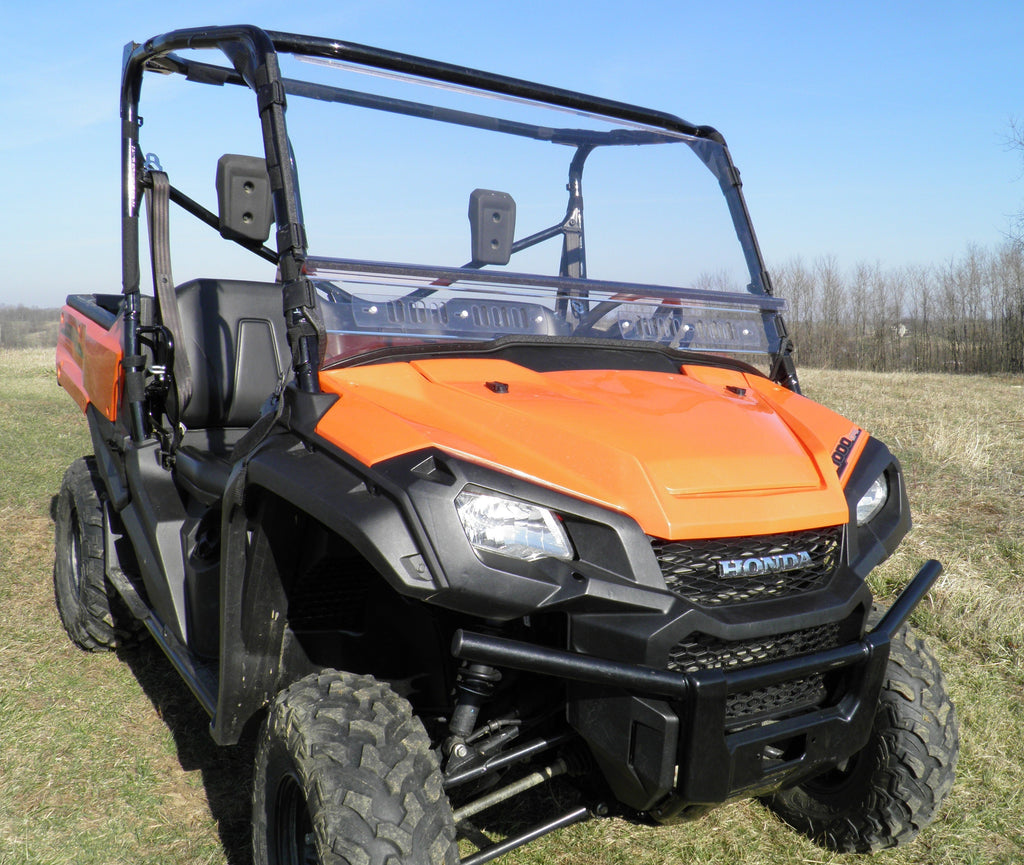 Honda Pioneer 1000/1000-5  - 2 Pc Scratch-Resistant Windshield
