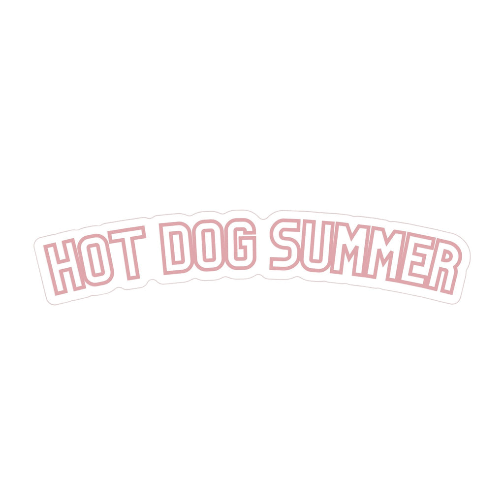 Hot Dog Summer Sticker
