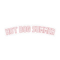 Hot Dog Summer Sticker