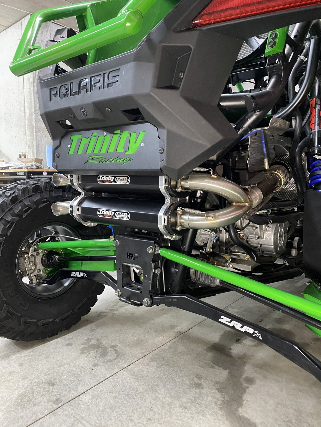 Trinity Racing Slip On Exhaust for RZR Pro XP / Turbo R
