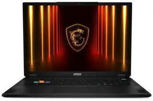MSI Stealth A18 AI+ Gaming Laptop 18" RTX 5080 Ryzen AI 9 HX 370 64GB 2TB