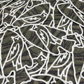 Tiger Stripe Arrowhead Sticker