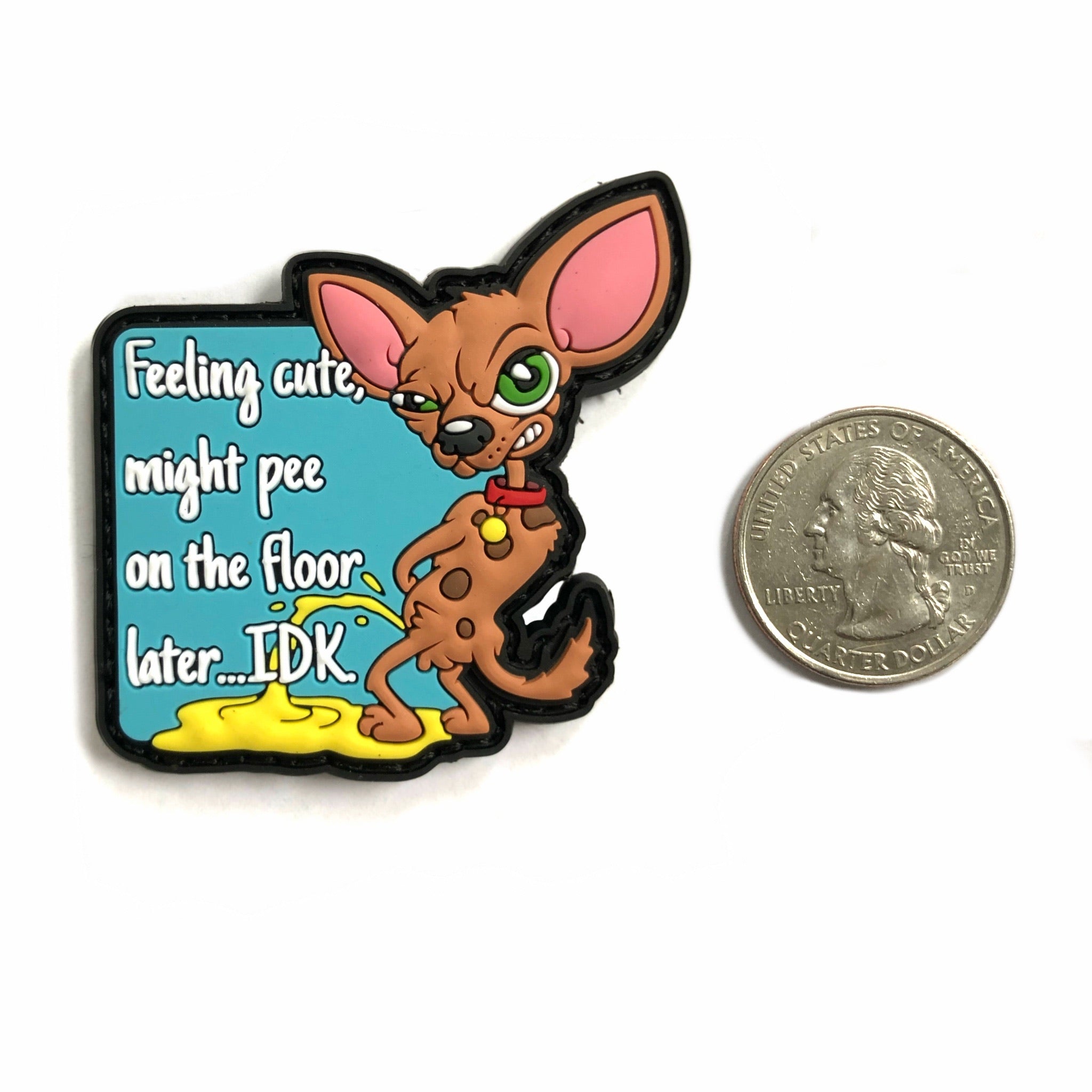 Mini PVC Pee Patch