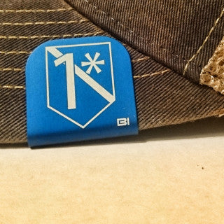 Hat clip Brim-it 1* leo blue