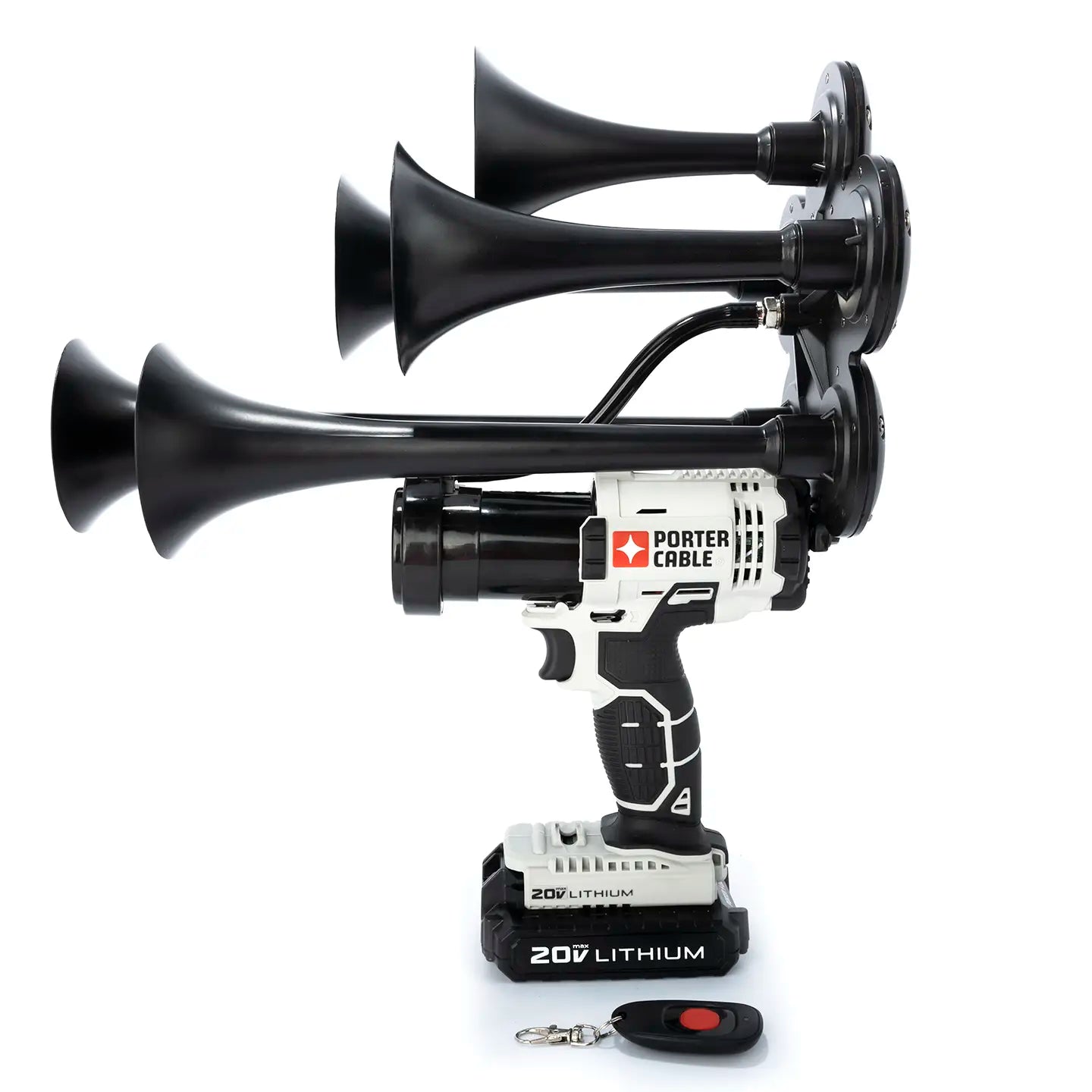 Train Horn for Porter Cable Batteries - Penta (5-Trumpet Model)