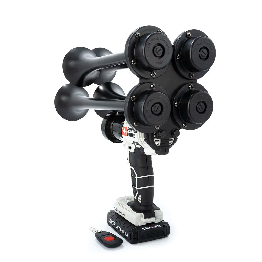 Train Horn for Porter Cable Batteries - Quad Pro