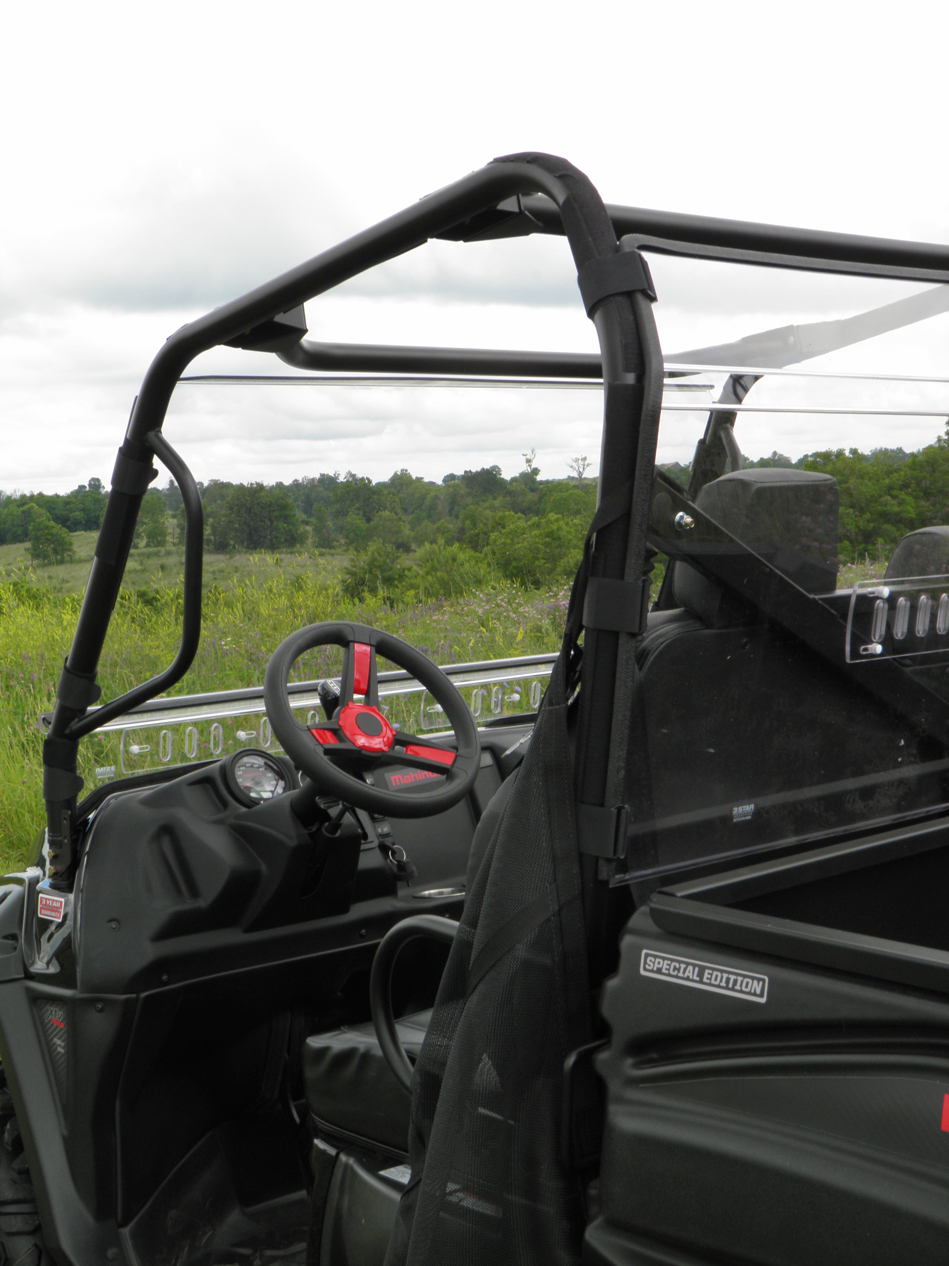 Intimidator Classic 750/1000 - Lexan Back Panel w/Clamp and Vent Options