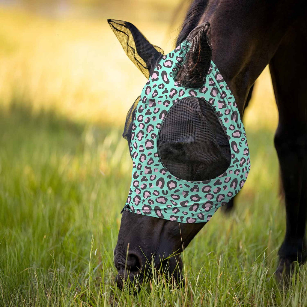 Pre-Sale Jeffers Expression Lycra Horse Fly Mask with Ears