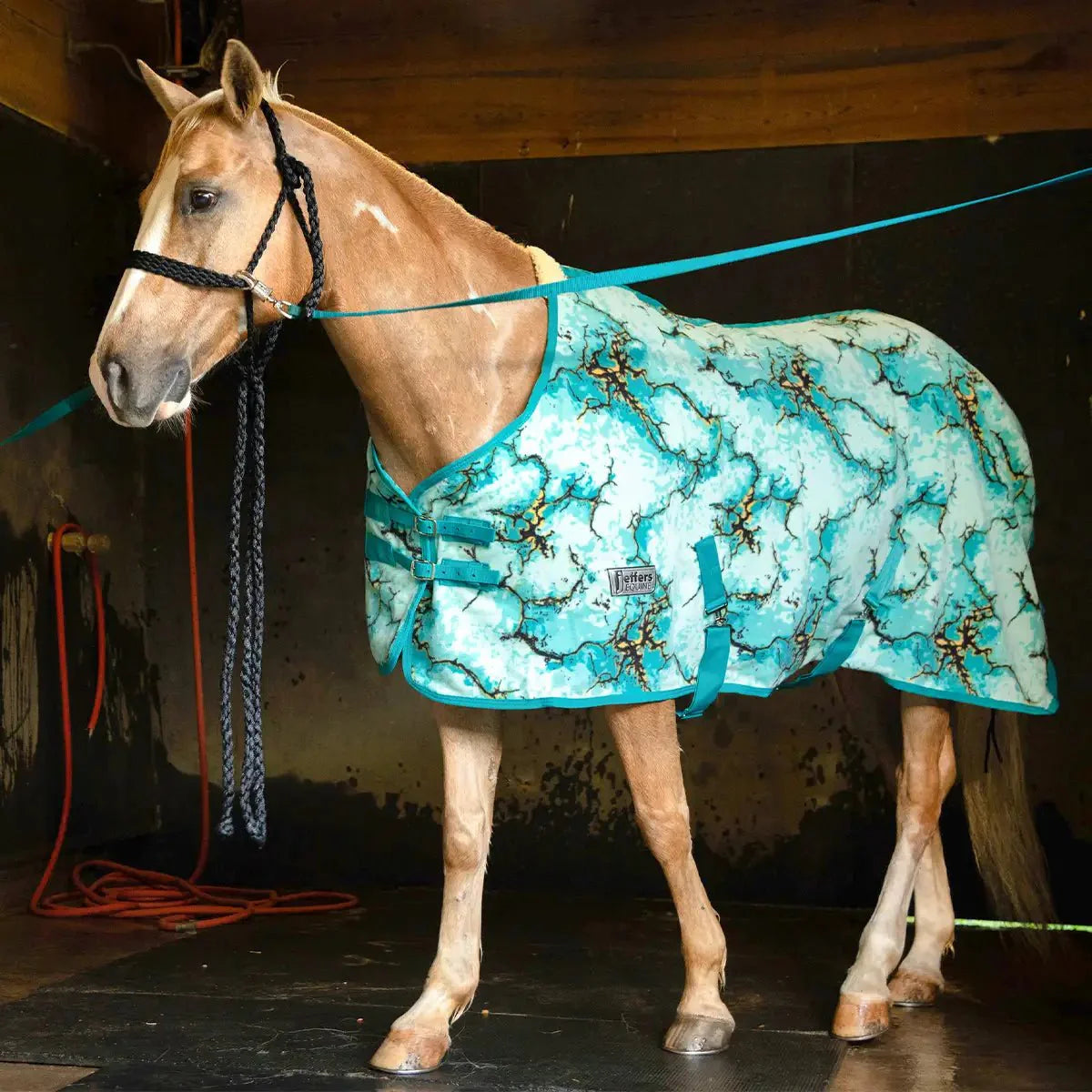Jeffers Expression Standard Neck Fleece Horse Cooler
