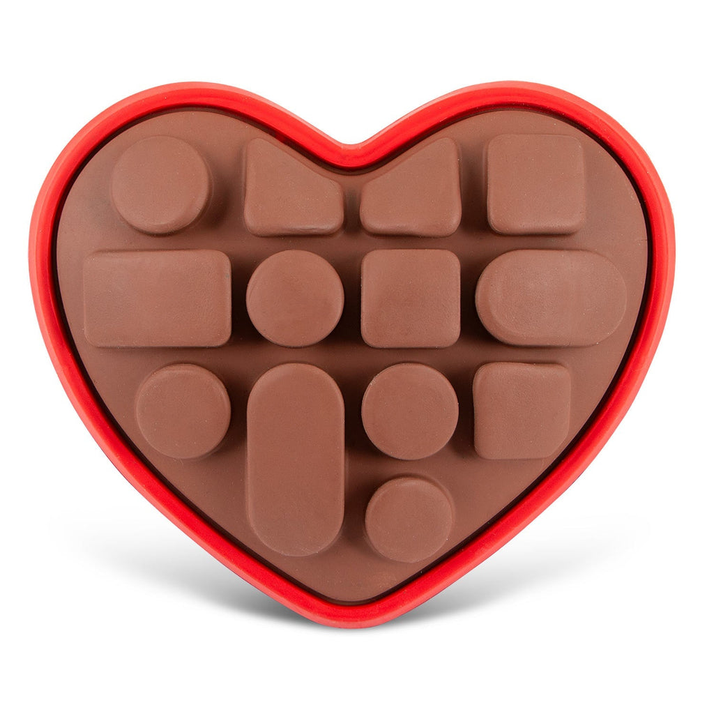 Jeffers Natural Rubber Box of Chocolates Dog Chew Toy for Medium-Chewers