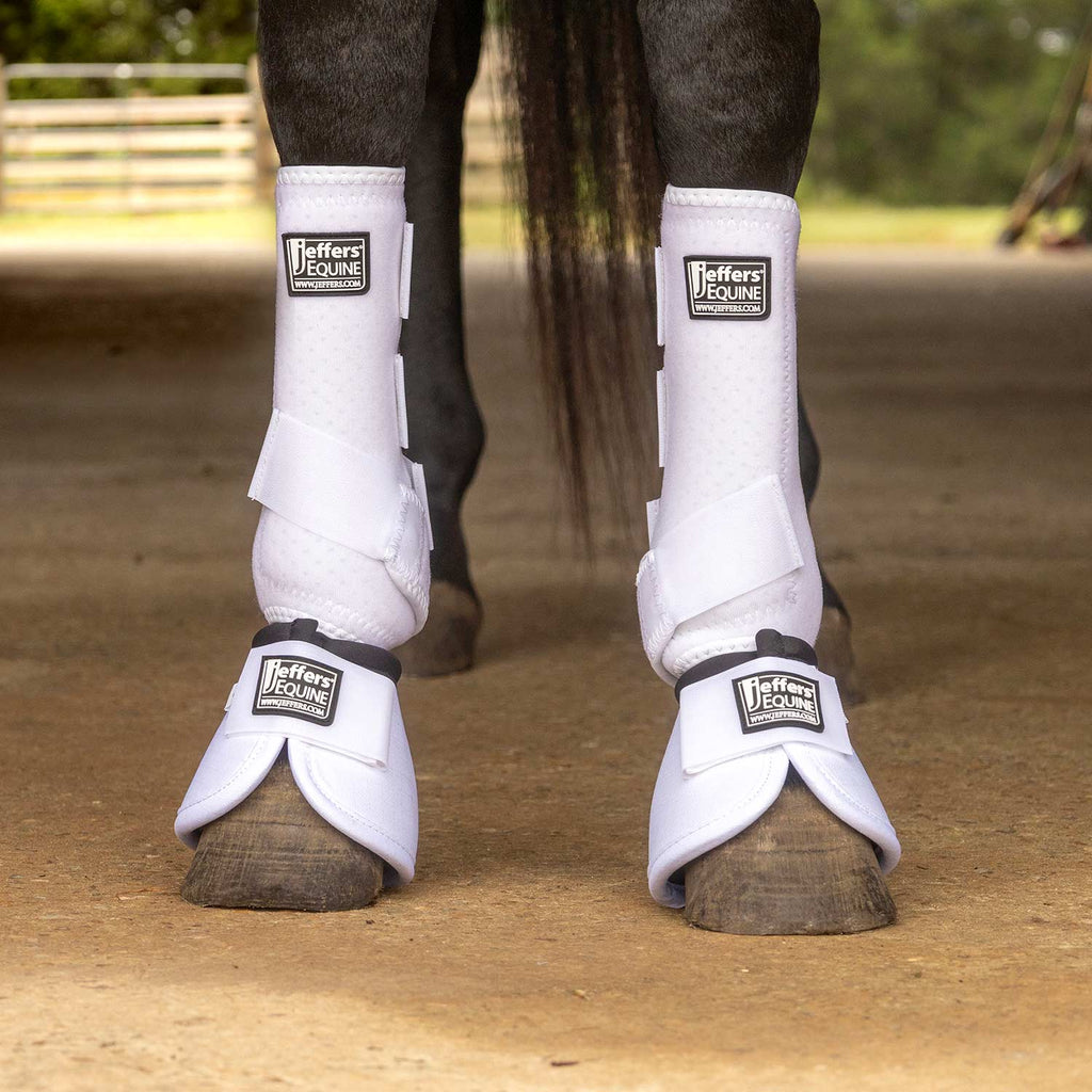Jeffers Protective Horse Boots, Solid Colors