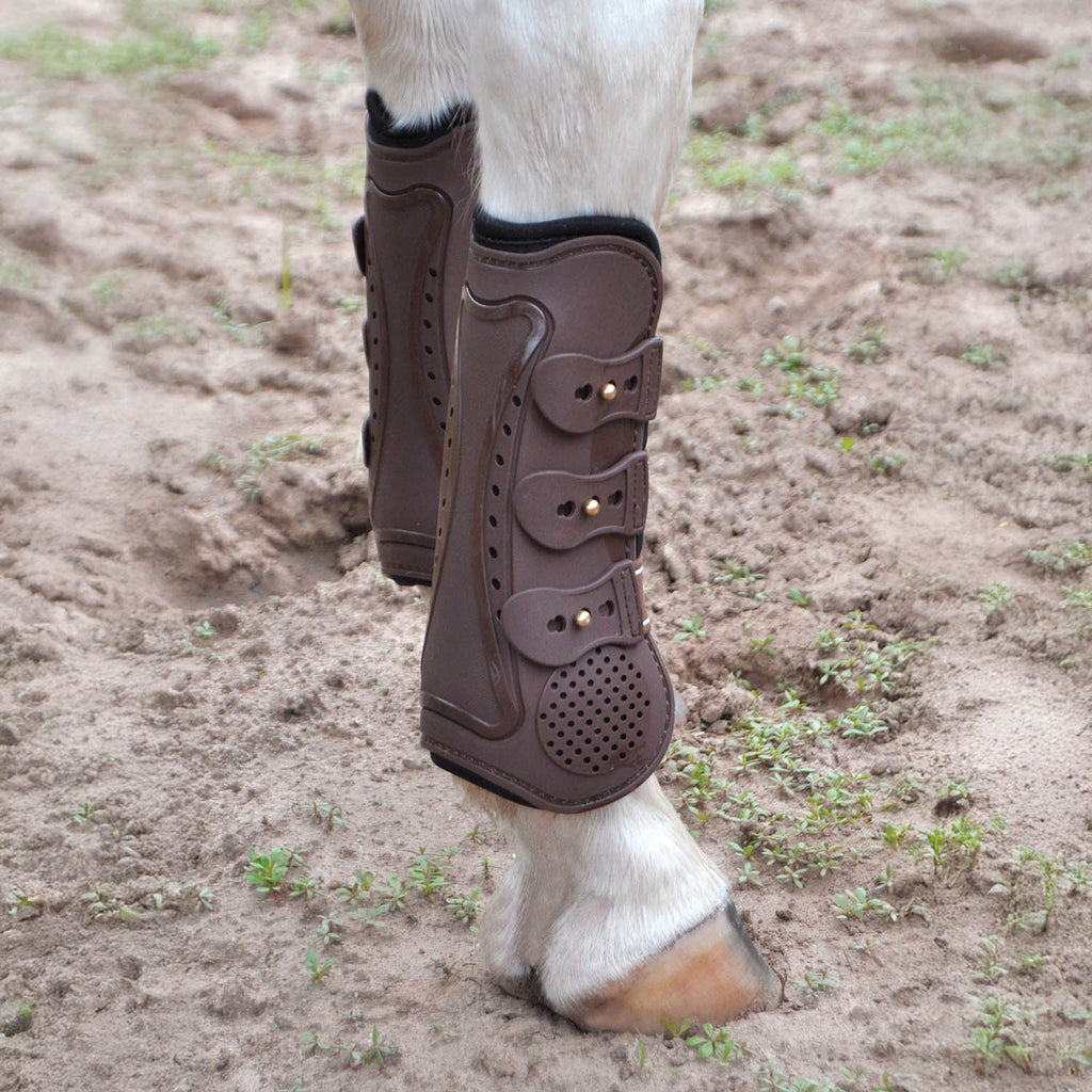 Jeffers Uniquely English Horse Tendon Boots, 2-Pack