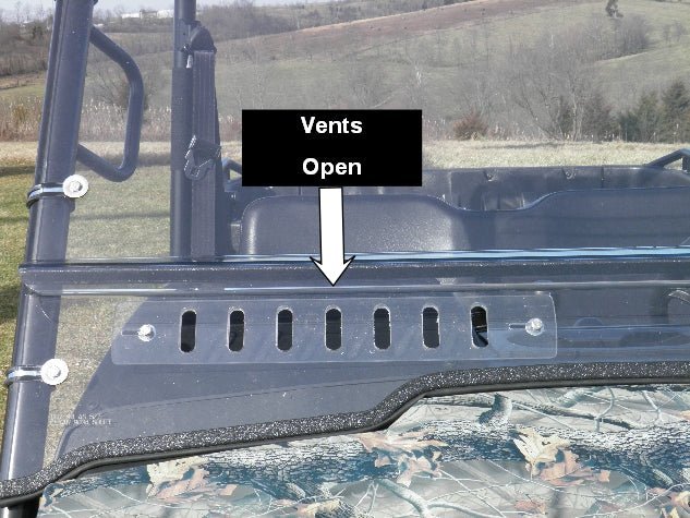 Joyner Trooper T2 - 1 Pc Vented General-Purpose Windshield