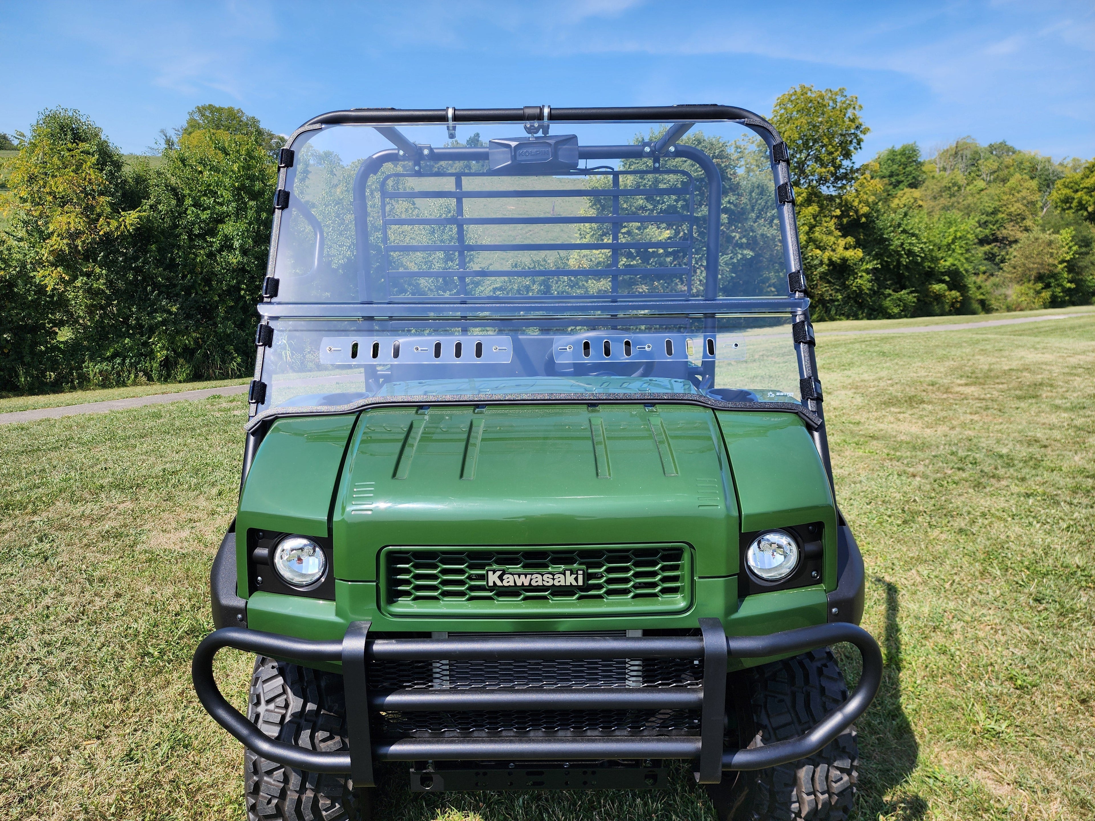 Kawasaki Mule 4000/4010 - 2 Pc Scratch-Resistant Windshield