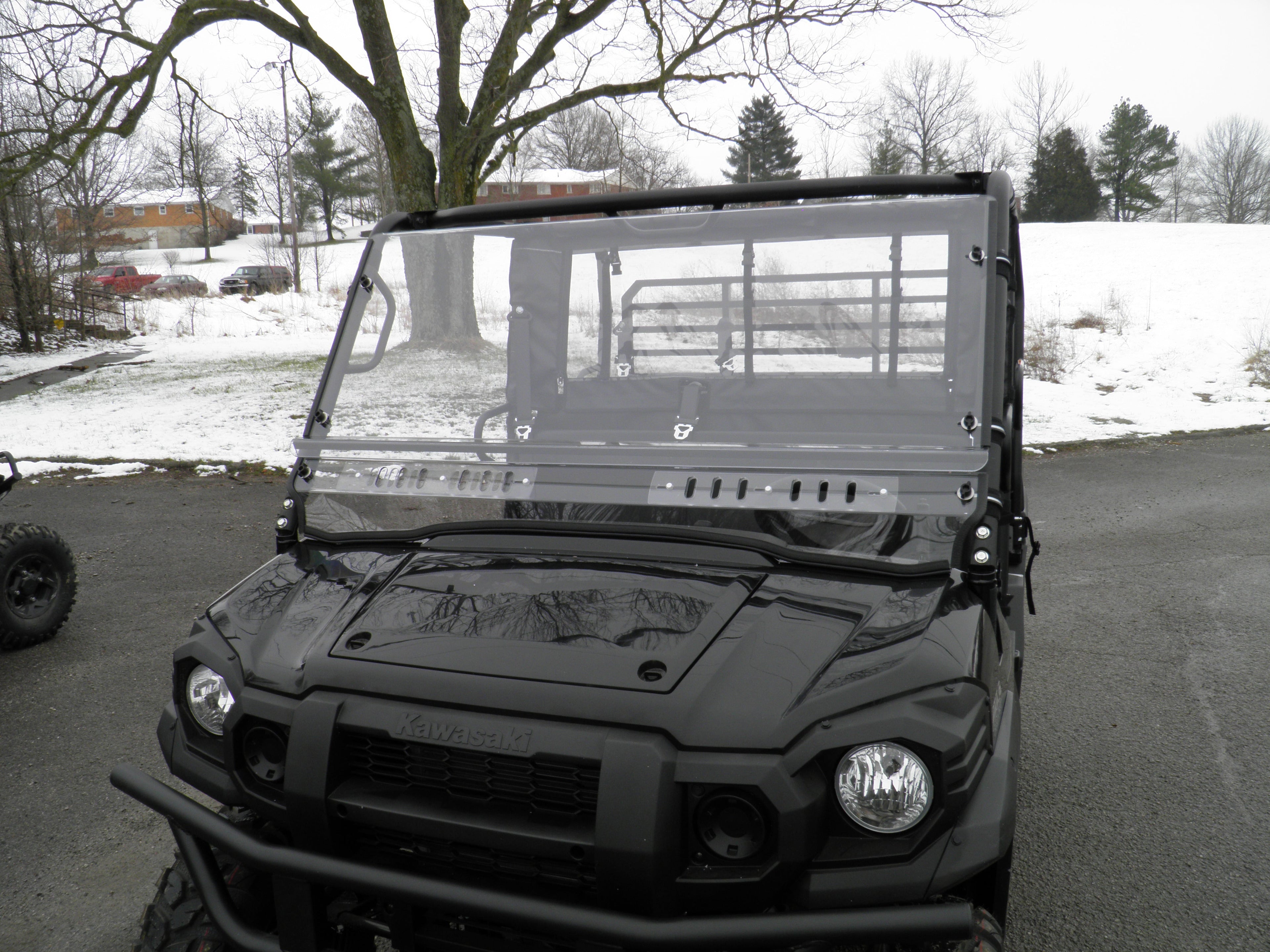 Kawasaki Pro FXT - 2 Pc Scratch-Resistant Windshield