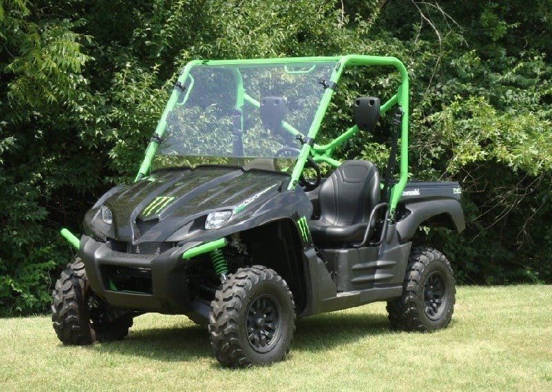 Kawasaki Teryx 750 - 2 Pc Vented Scratch-Resistant Windshield