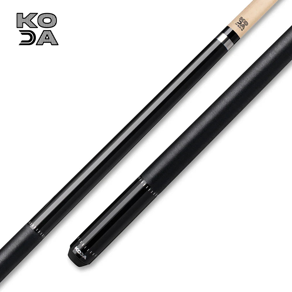 KODA Curly Maple Cue Stick with Irish Linen Wrap and Maple Shaft