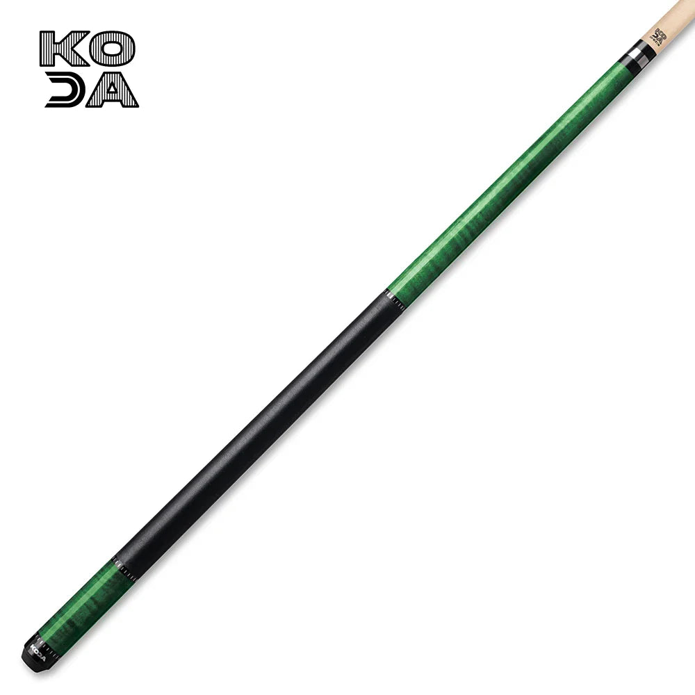 KODA Curly Maple Cue Stick with Irish Linen Wrap and Maple Shaft