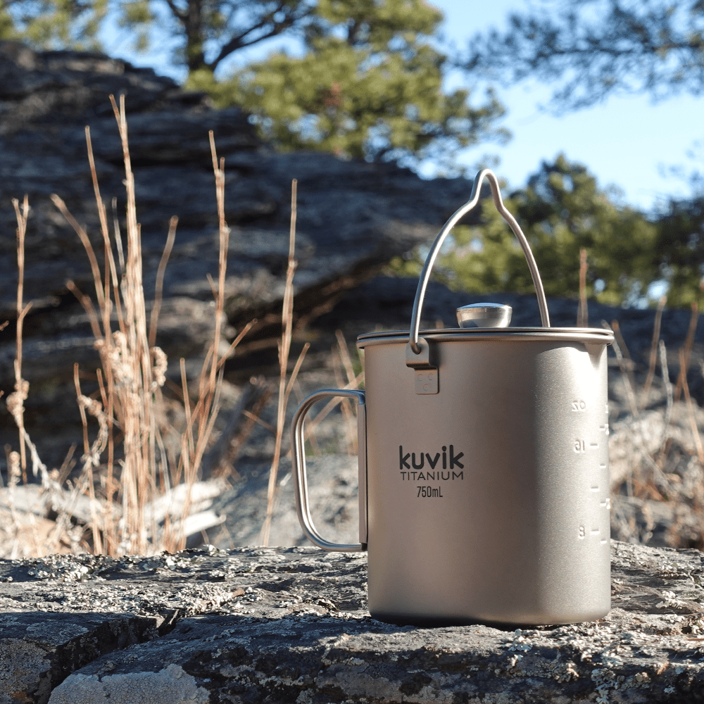 Kuvik 750ml Titanium French Press