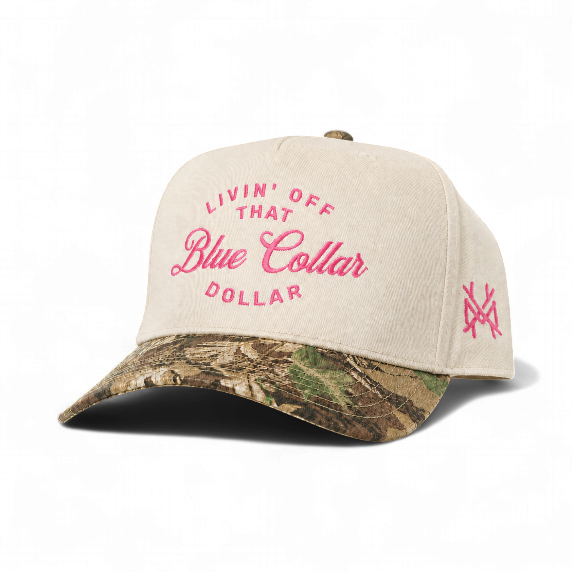 Blue Collar Dollar Trucker Hat - Snapback Workwear Cap