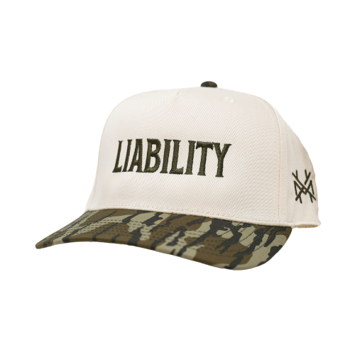 Liability Snapback Hat - Embroidered Structured Cap