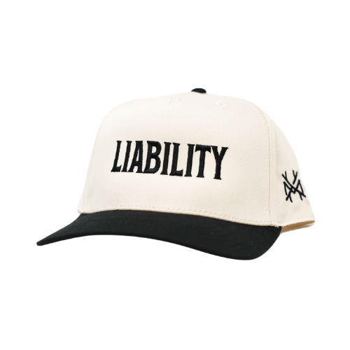 Liability Snapback Hat - Embroidered Structured Cap