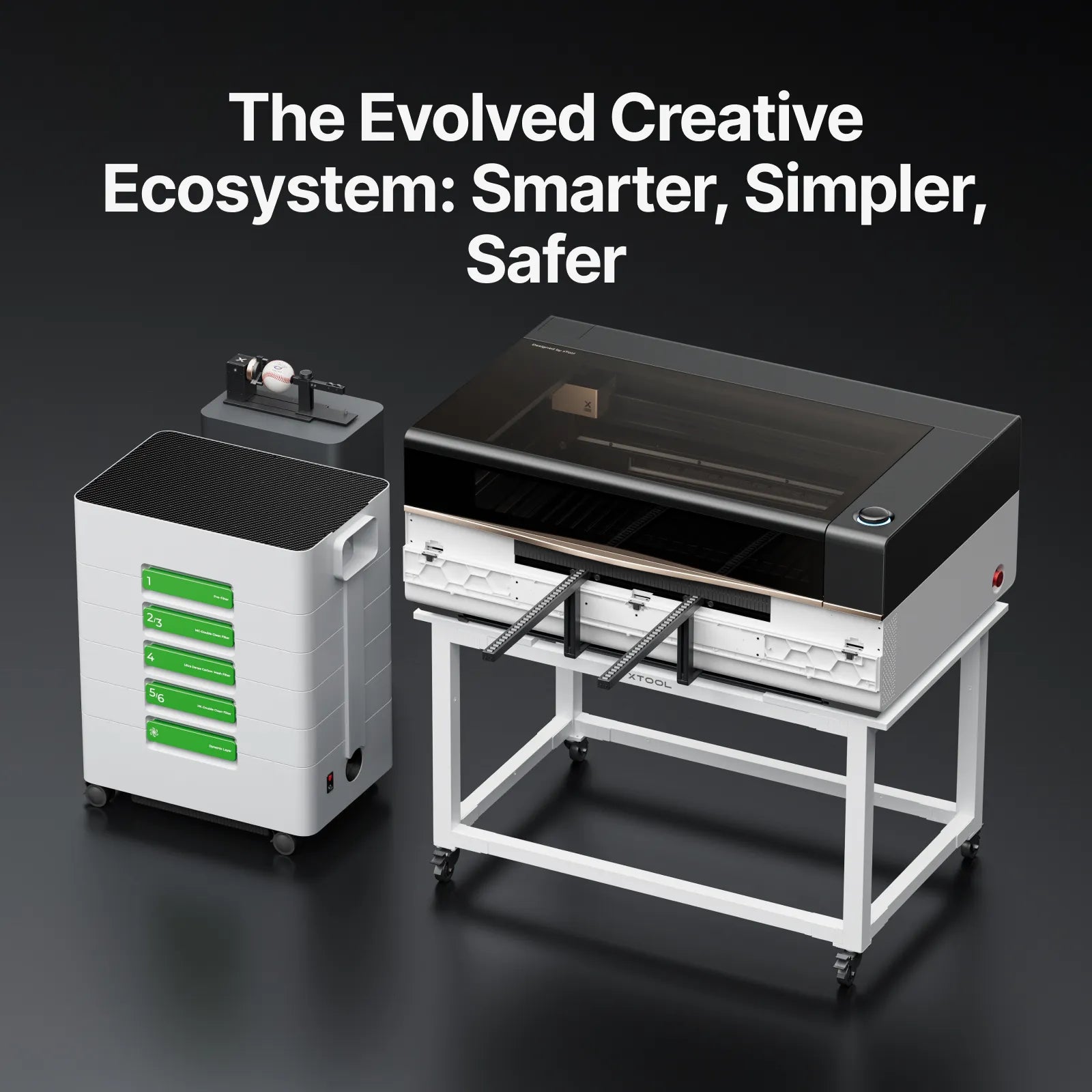 xTool P3 80W Flagship CO2 Laser Cutter with Intelligent Automation