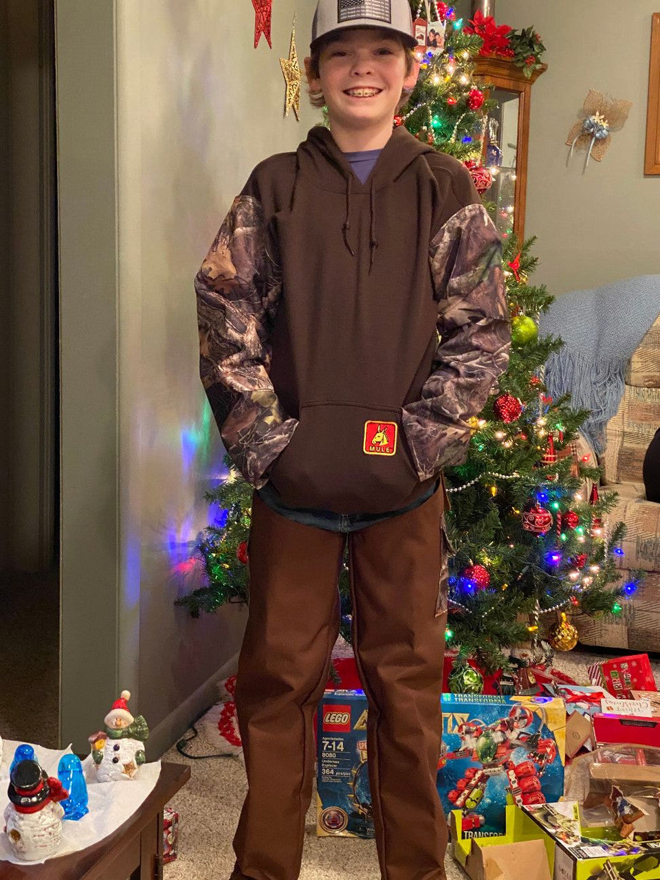 Mule Hooded Sweatshirt with Briarproof Sleeves - Hoodies
