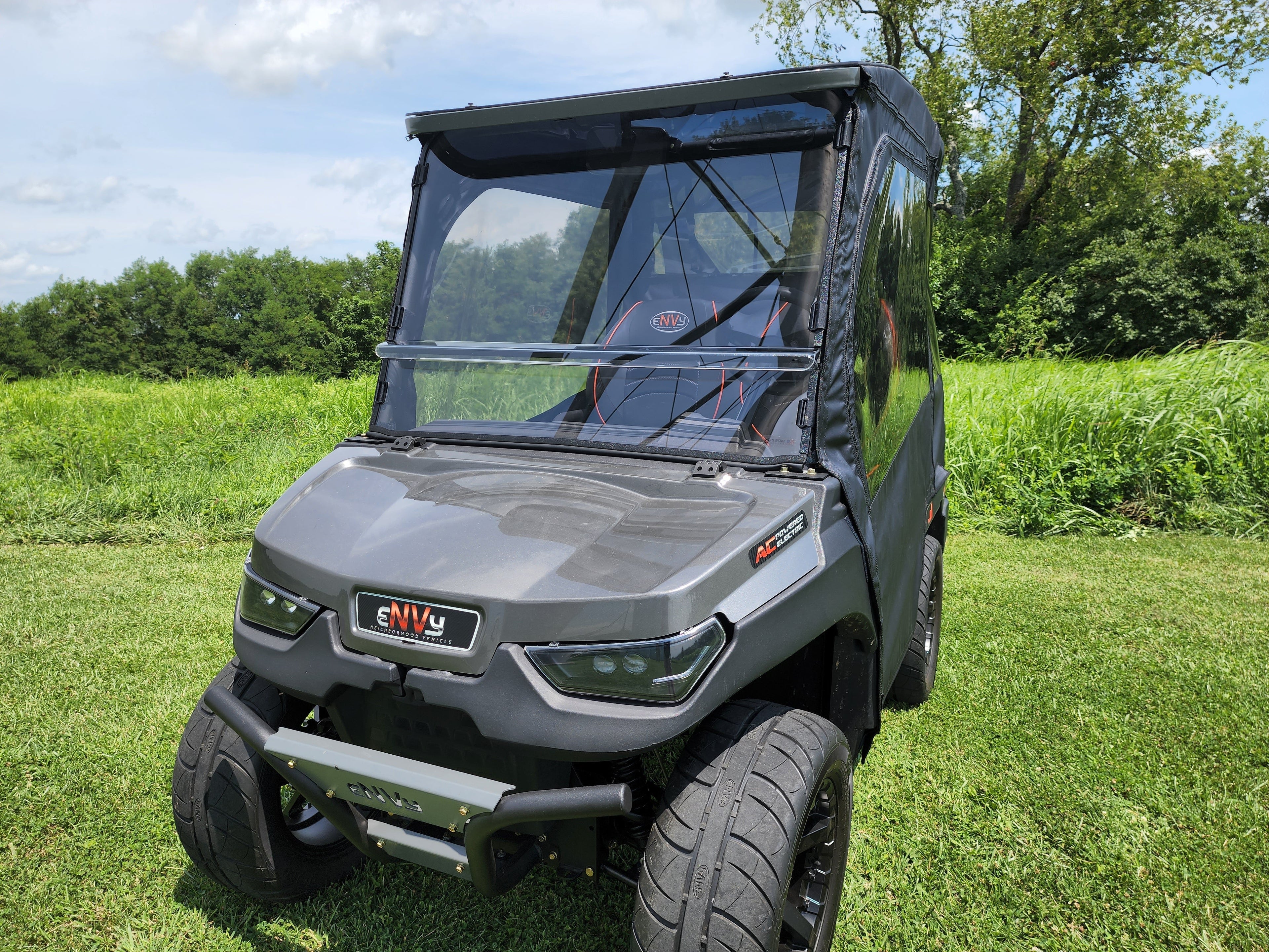 Neighborhood Envy Golf Cart 2-Pc Windshield