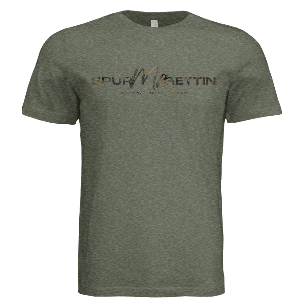 Forest Splash Burst Camo Elk T-Shirt