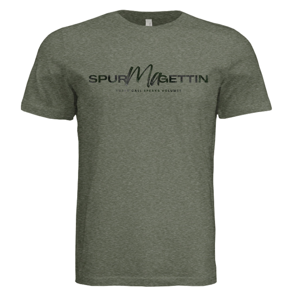 Verdant Splash Burst Camo Turkey T-Shirt