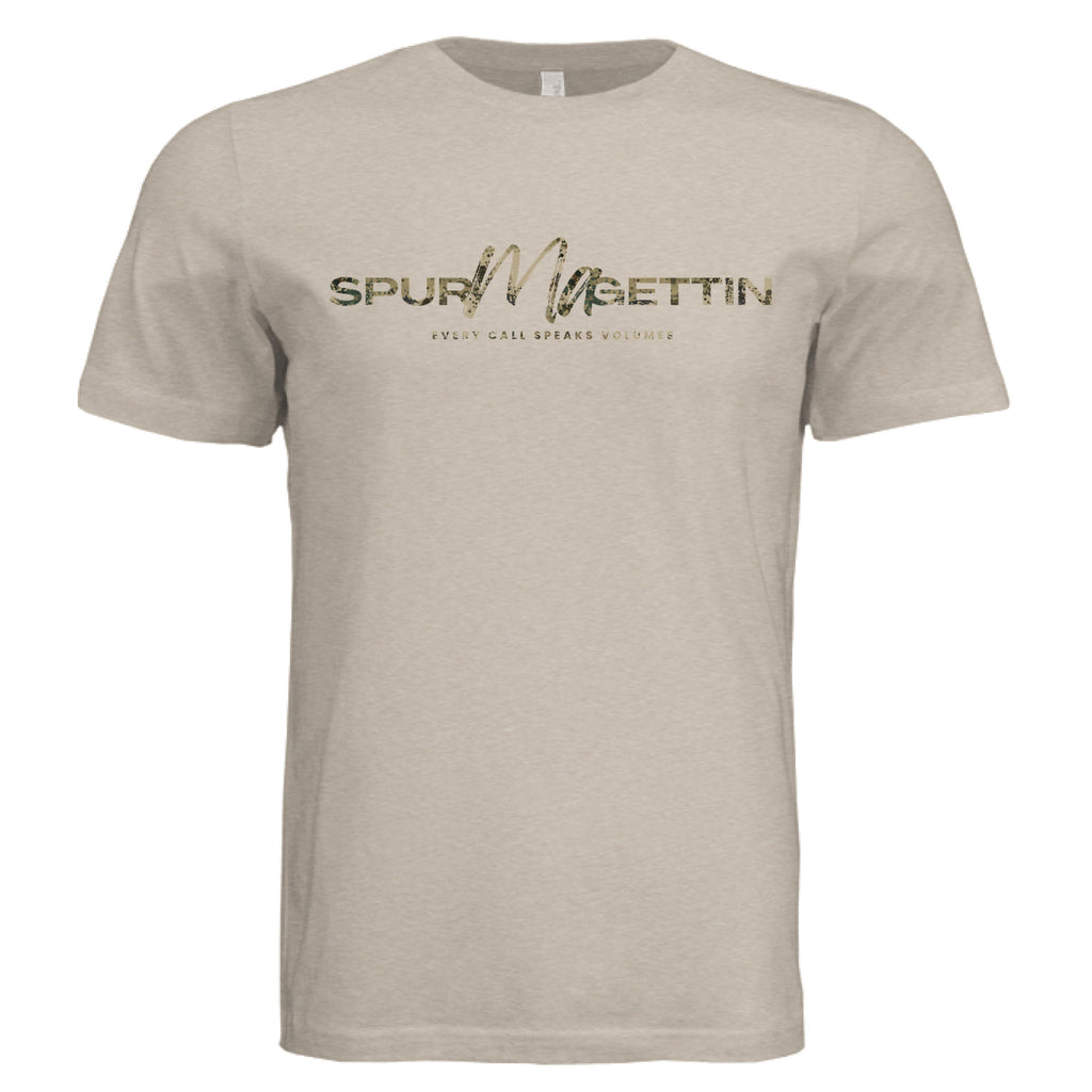 Upland Splash Burst Camo California Quail T-Shirt