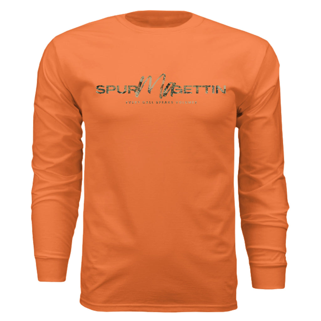Upland Splash Burst Camo Pheasant Long Sleeve T-Shirt