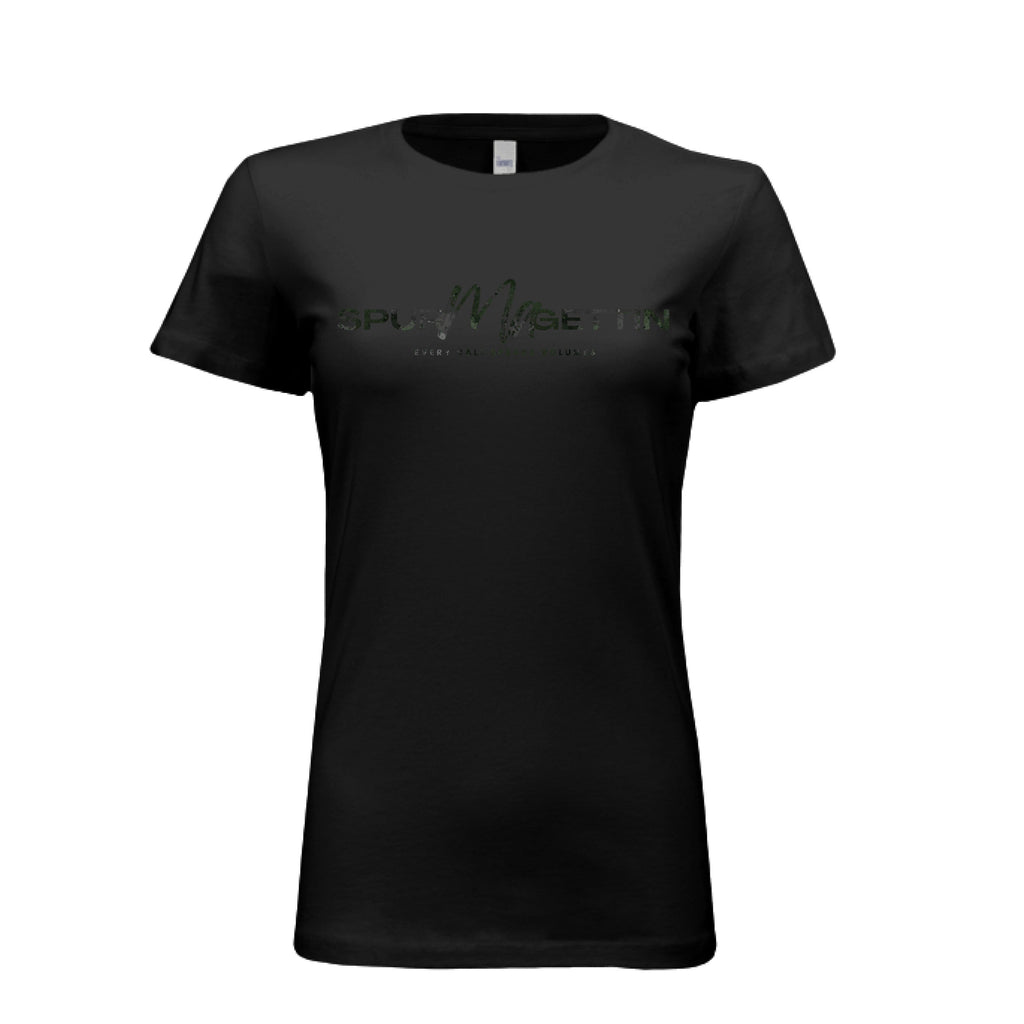 Women’s Verdant Splash Burst Camo Goose T-Shirt